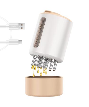 Onenine hair oil applicator 2 in 1 electrical scalp massage brush and oil applicator hair hair comb for scalp massage and hair growth care for essential oil hair treatment - Buy Online on GoSupps.com