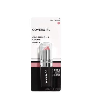 Buy CoverGirl Continuous Color Lipstick in Rose Quartz 415 - Long-lasting Vibrant Color 0.13 Oz - International Shipping Available - Buy Online on GoSupps.com