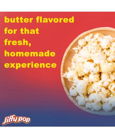Jiffy Pop Stovetop Campfire Popcorn - Fluffy Butter Movie Popcorn - Dean Products (3) - Buy Online on GoSupps.com
