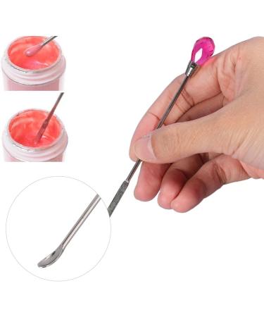 Nail Tools Light Therapy Gel Stir Bar Nail Stir Bar Powder Mixing Stirrer Stick Powder Transparent Red Tri-color Optional(red) - Buy Online on GoSupps.com