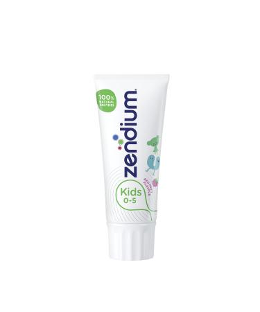 Zendium Kids Toothpaste 50ml - contains natural antibacterial enzymes - natural protection for milk teeth (0-5 years) - SLS free