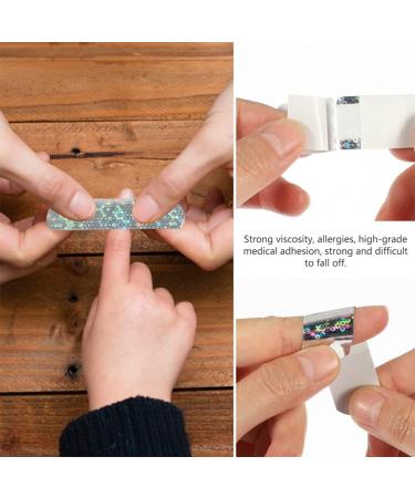 LALAFINA 10pcs Cartoon Glitter Band Set for Kids - Fun Fabric Woven Fingertip Strips - Buy Online on GoSupps.com