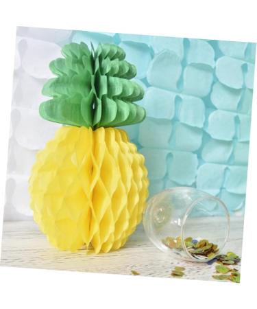 ABOOFAN Hive 12 Pcs Fruit Decor Hawaiian Decor Honeycomb Decor Party Decor Honeycomb Pineapple Alien Pineapple Decor - Buy Online on GoSupps.com