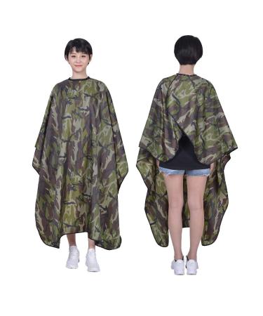 LWBTOSEE Waterproof Hairdressing Cape - Oilproof Camouflage Pattern | Professional Hairdressing Accessories - International Shipping Available - Buy Online on GoSupps.com