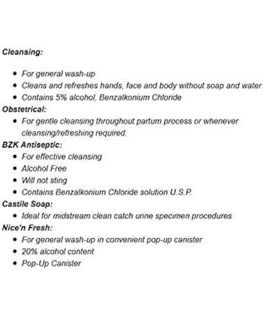 Dynarex Antiseptic Wipe Benzalkonium BZK First Aid Wipes 100 Count Box - Buy Online on GoSupps.com