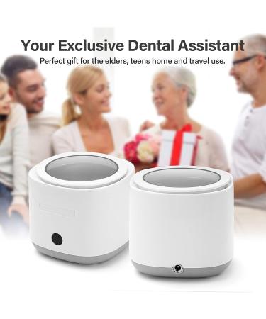 Anbbas Retainer Ultrasonic Dental Cleaner Kit - 180ML SUS304 Tank - Aligner Braces, Mouth Guards, Retainers Cleaning Machine - Buy Online on GoSupps.com