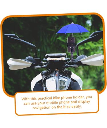 Hapinary Waterproof Bike Cell Phone Umbrella | 2-Piece Raincase for Mobile Protection - Buy Online on GoSupps.com