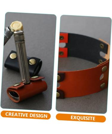 Shop CAXUSD Care Accessories: 2-St Razor Shears & Pocket Shaver - Leather Bag Included - Ideal for Men - Buy Online on GoSupps.com