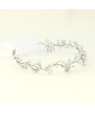 FXmimior Crystal Bridal Hair Vine Headpiece - Customized Gold Wedding Diadem - Buy Online on GoSupps.com