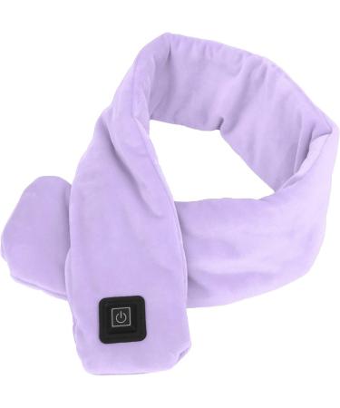 Oumefar Soft Electrical Safety Neck Wrap - Breathable Skin-Friendly for Hiking Camping and Travel - Violet Color - Buy Online on GoSupps.com