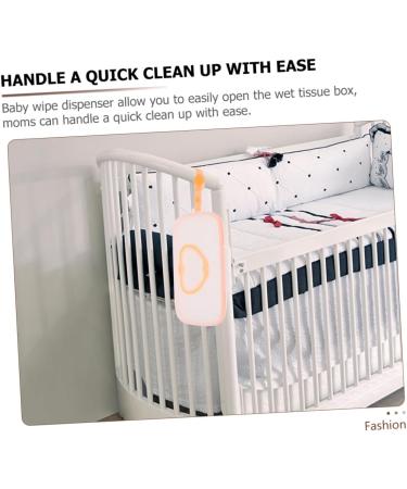 Ipetboom 2 Pcs Travel Wipes Dispenser Wipe Case for Diaper Bag Wipe Storage Holder Portable Wipe Storage Case Portable Wipes Dispenser Travel Wipes Case Wet Wipes Silica Gel Towel Box Baby - Buy Online on GoSupps.com