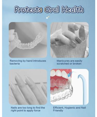 5PCS Clear Aligner Removal Tool Cute Retainer Remover Tool Compatible with Invisalign Removable Braces Dentures Medical-Grade Plastic BPA Free - Multicolor 5-Pack Multicolor - Buy Online on GoSupps.com