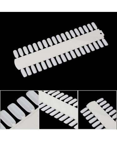 yIFeNG 36 Tips Acrylic Nail Art Practice Color Chart Display - DIY Nail Polish Palette for Professionals - Buy Online on GoSupps.com
