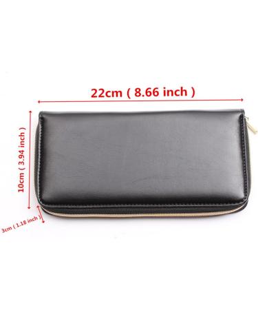 Portable Leather Scissor Organizer Storage Bag Practical Solution for Hair Stylists and Barbers Adjustable Tightness - Buy Online on GoSupps.com
