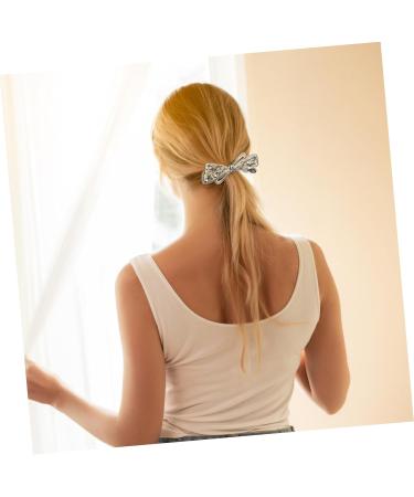 FRCOLOR Metal Hair Clips for Women Barrettes for Women Thin Hair Spring Hair Clips Hair Barrettes for Women Hair Accessories for Women Bride Hair Clips Rhinestones Alloy Hair Comb Miss - Buy Online on GoSupps.com