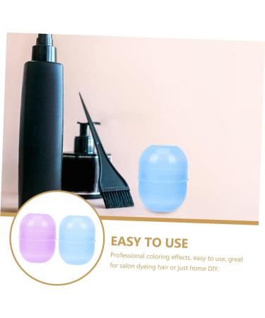 Hohopeti Gobelet Secouer pour Coloration Capillaire de Salon 2 Pi ces Plastique Robuste Graduations Visibles Rin age Facile Outil de M lange pour Teinture et Toner Usage Professionnel et Domestique - Buy Online on GoSupps.com