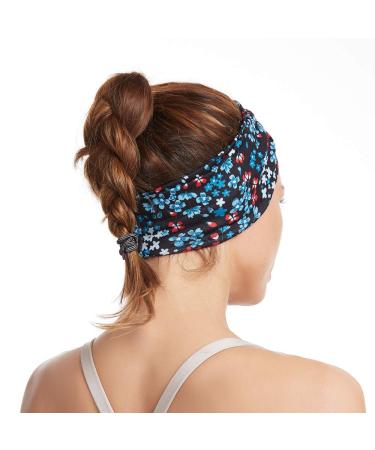Bohend Boho Fashion Wide Flower Headband for Women - Elastic Yoga Sports Hair Accessory - Buy Online on GoSupps.com