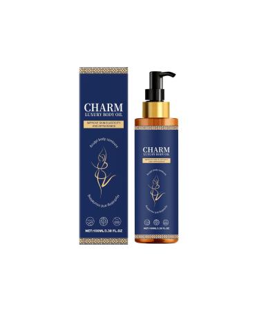 Huile corporelle luxueuse - 100 ml : Nourrit quotidiennement stimule l' lasticit de la peau laisse une sensation de fra cheur et de douceur et convient parfaitement aux d butantes.