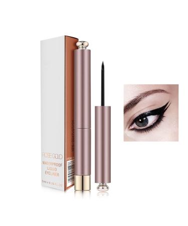 Rosarden Liquid Eyeliner Black Eyeliner  Waterproof Eyeliner Pencil Smudge Proof  Quick Dry Eye Liner Pencils Precise Thin Eyeliner Liquid Liner Pen  Easy to Control Long Lasting Matte Liquid Eyeliner Makeup Cosmetics fo...