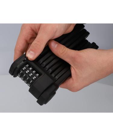 FISCHER BIKE PROTEC FN110 Folding Lock - Secure Black Bicycle Lock for International Shipping - Buy Online on GoSupps.com