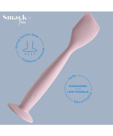 Smack Fun Diaper Cream Applicator | Soft Silicone Spatula with Suction Base | Essential Diaper Bag Tool (Cambridge Blue) - Prevent Diaper Rash - Buy Online on GoSupps.com