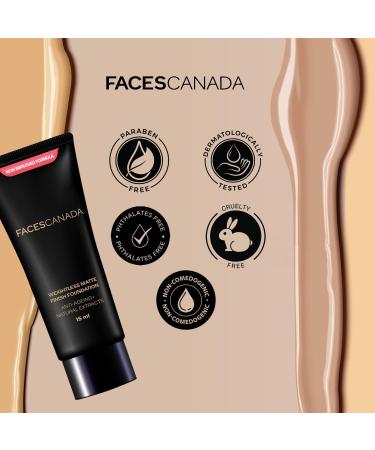 Weightless Matte Finish Foundation - Beige 15ml | Lightweight | Natural Finish | Anti-Ageing | Non-Clog Pores | Enriched With Olive Seed Oil Grape Extract Shea Butter - Buy Online on GoSupps.com