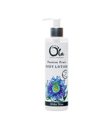 Ola Tropical Apothecary Passion Fruit Body Lotion with Pure Tropical Oils and Plant Extracts - 8.45 Fl Oz