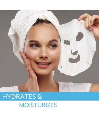 Patchology Moodmask Facial Sheet Mask - Hydrating and Repairing Skincare for Men and Women - Moisturizing Face Sheet for Dewy Skin - Buy Online on GoSupps.com