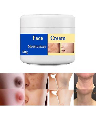 2024 new Crema Para Manchas Oscuras En La Cara 50g Contain Collagen & Hyaluronic acid Face Moisturizer Cream Adecuado para varias reas como cara axilas cuello zona privade (1pcs) 1 Ounce (Pack of 1)