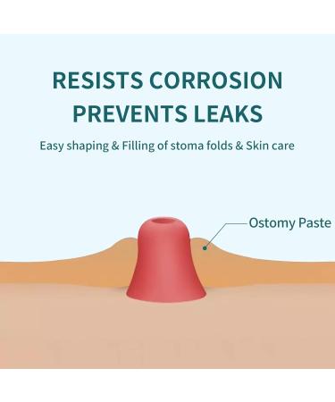 Buy No-Sting Ostomy Paste - Skin Barrier & Filler Paste for Colostomy & Ileostomy - 2.1 Oz Tube (4 Pack) - International Shipping Available - Buy Online on GoSupps.com