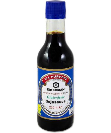  3x 250ml KIKKOMAN Soy Sauce / Gluten Free Tamari Soy Sauce WITHOUT EXTRA WHEAT + a little lucky doll - pou - Buy Online on GoSupps.com