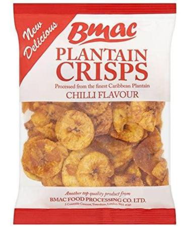 Bmac Plantain Chips Chilli 60g Box of 24-Fd