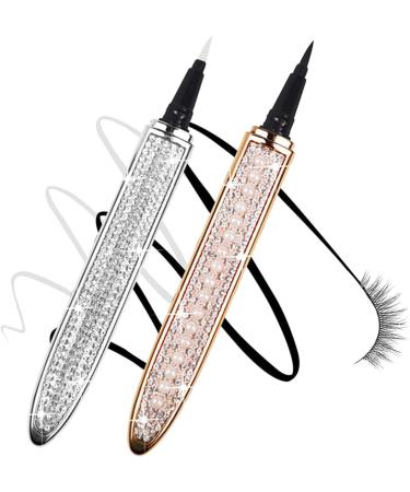 NOLITOY Liquid Eye Liner 2pcs Diamond Eyeliner Precise Eyeliner Metallic Eyeliner Elf Eyeliner Makeup Supplies Eyes 1 count (Pack of 1) Assorted Color - Buy Online on GoSupps.com
