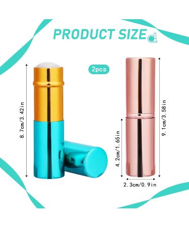 Retractable Foundation Brush 2 Pack Travel Blush Brush Kabuki Brush Portable Powder Foundation Brush with Cover for Blush Bronzer Buffing Highlighter Powder Cosmetics (Blue & Pink) Blue & Pink Gold - Buy Online on GoSupps.com