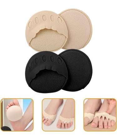 FRCOLOR 2 Pairs Women's Five Toe Socks - Invisible Open Toe Liner for Sandals & Heels - Comfort Forefoot Pads - Buy Online on GoSupps.com