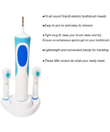 Oral-B Electric Toothbrush Cover Set - Brush Protection for Home and Travel (3 PCS) - Buy Online on GoSupps.com