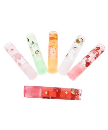 Homoyoyo 6pi ces L vres Transparent Hydratant Protecteur L vres Set Maquillage Saveur Naturelle Pour Hommes Femmes