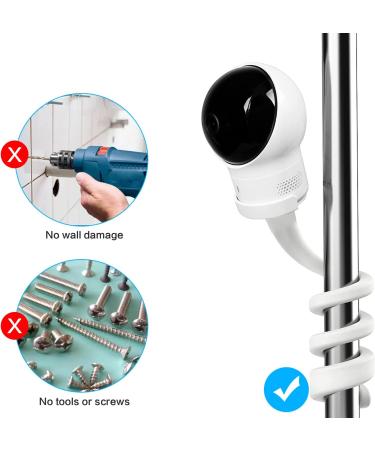 Flexible Babyphone Bracket for Eufy Spaceview Series - Ideal Monitor Stand Holder for Baby Monitors - Buy Online on GoSupps.com