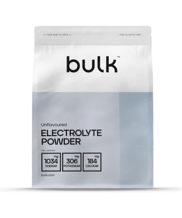 Bulk Electrolyte Powder Unflavoured 500 g Packaging May Vary 500 Servings (Pack of 1)