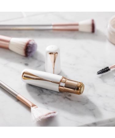 JML NuYou Facial Hair Remover for Women - Quick and Painless Hair Removal with 18K Gold Blades Portable Facial Trimmers Lipstick Design for Discreet Face Care - New Floatable Tiltable Head Battery Powered - Buy Online on GoSupps.com
