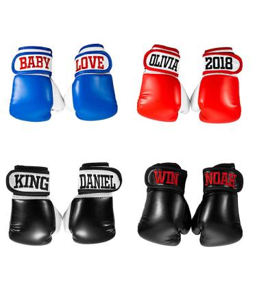 Custom Boxing Gloves for Kids - Personalized Embroidered Baby Boxing Gloves - Birthday Gift for Little Kid