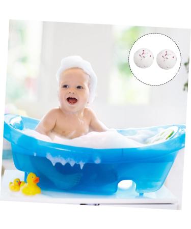  FRCOLOR FRCOLOR 2 Pieces Bubble Bath Ball Jewelry Organic Steam Milk Essential Oil Bath Bomb Maker Moisturizing Bombs Pink Bubble Sea Salt - Buy Online on GoSupps.com