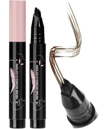  Dubbulon Eyebrow Pencil - Waterproof Long-Lasting Eyebrow Pen - Ultra-Fine Tip 1.4ml Natural Makeup for Everyday Use & Going Out - Buy Online on GoSupps.com