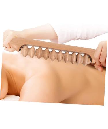 Gleavi Scratch Massagestab - Deep Tissue Massage Roller Stick for Abdominal Relief | Manual Wood Body Roller & Foot Massage Device - Buy Online on GoSupps.com