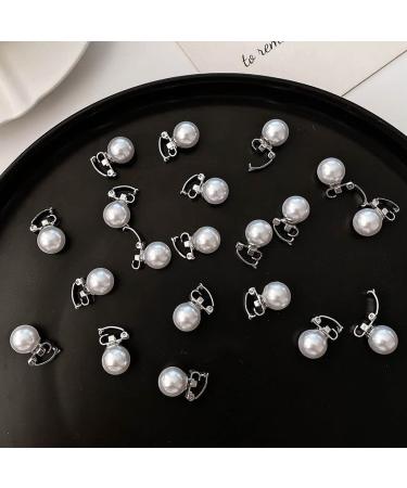 10 Pcs Mini Pearl Hair Clips - Fashion Wedding Hair Accessories for Women and Girls - Buy Online on GoSupps.com