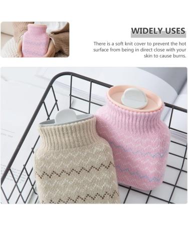 Buy Handwarmer Heat Pack Set - Thermal Bottle & Mini Heating Pillow | Explosion-Protected Silicone Heat Packs for Kids - Pink - Buy Online on GoSupps.com