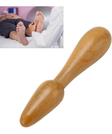 Verdant Touch Foot Massage Tool - Portable Wooden Acupuncture Stick for Body Care - Ergonomic 30.5 cm Massage Tab - Buy Online on GoSupps.com