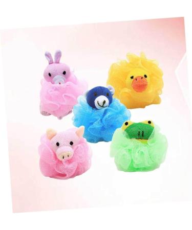 Beavorty 4pcs Bath Ball & Puff Set | Luxurious Bath Accessories & Spa Quality Bath Sponge for Ultimate Relaxation - Buy Online on GoSupps.com