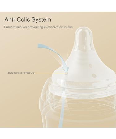 Gulicola Natural Flow Baby Bottle Silicone Nipple Level 2 Medium Flow 3+ Months 3 Counts - Buy Online on GoSupps.com