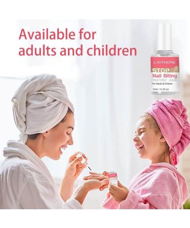 Stop Nail Biting & Thumb Sucking Solution - Break the Habit - 15ml for Adults & Children - Buy Online on GoSupps.com